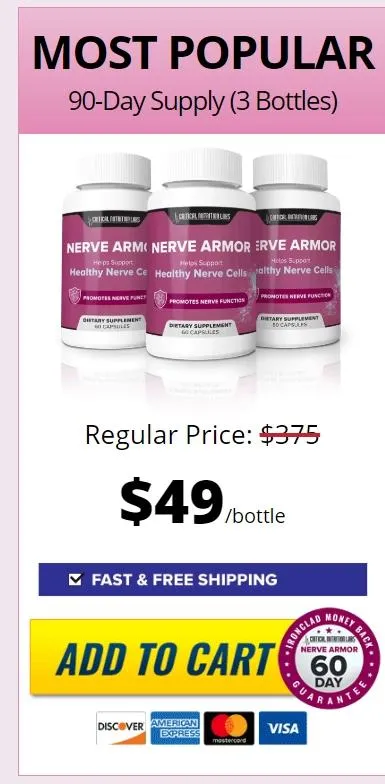 Buy NerveArmor 3 Bottles